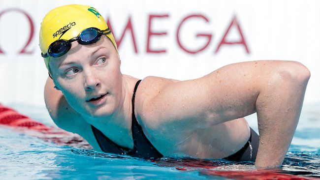 4x100 freestyle world record Cate Campbell