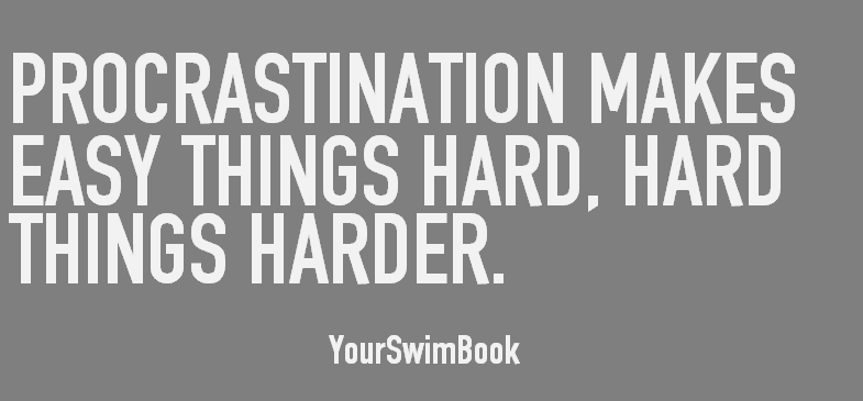 Procrastination Makes Easy Things Hard