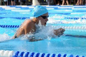 Breaststroke Arms with Flutter Kick Drill