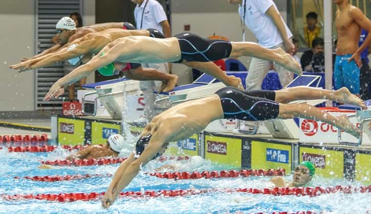 Elite Swimmers Rely on Mental Training