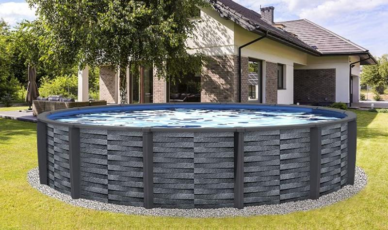 Best Permanent Above Ground Swim Pools - Blue Wave Affinity