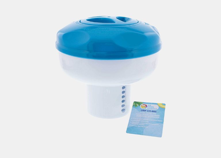 US Pool Supply Floating Collapsible Chlorine Dispenser