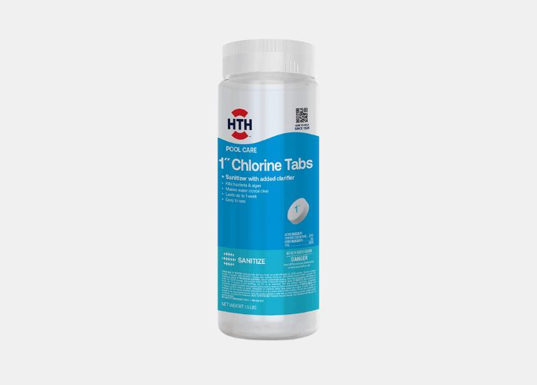 HTH 1 Chlorine Tabs for Small Pools and Spas