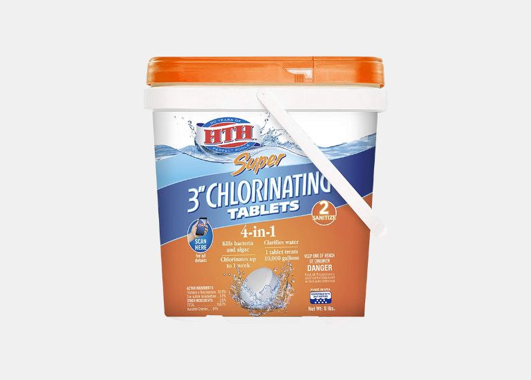HTH Super Chlorinating Tablets for Pools and Spas