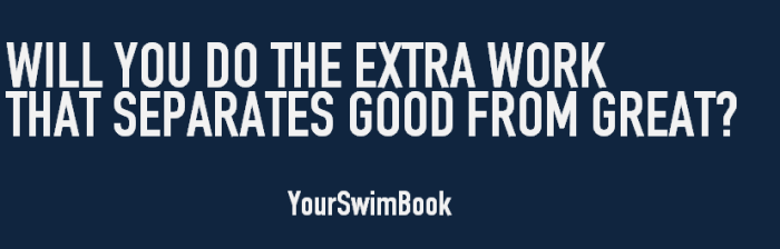 You’ll Be Successful in the Pool When… – YourSwimLog.com