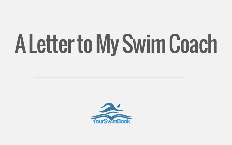 A Letter to My Swim Coach