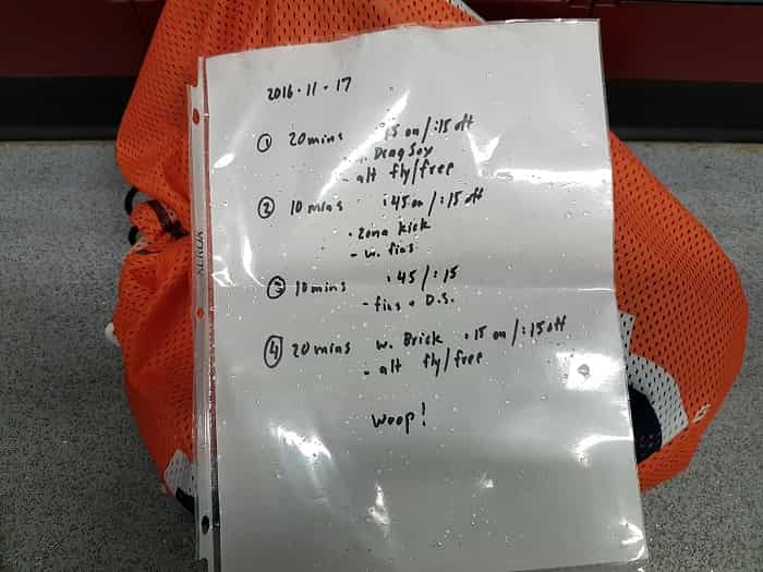 A Vertical Kicking Set That Will Leave Your Legs Shaking