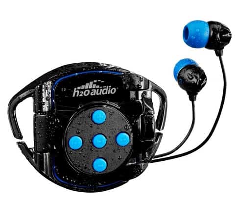 MP3 Music Player 8GB MP3 Player Swimming Underwater Diving Spa TOOGOO FM Radio Waterproof Headphones Blue R