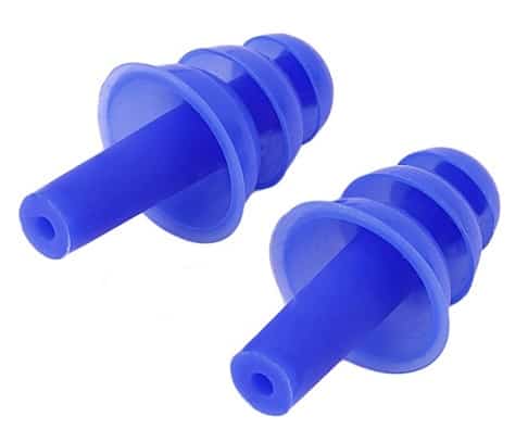 Beco Swimming Ear Protection Swim Tree Shape Silicone Earplugs One Size Blue 