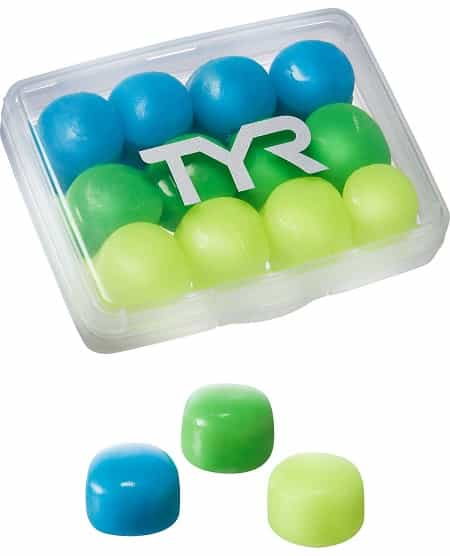 TYR Kids Soft Silicone Earplugs for Swimmers