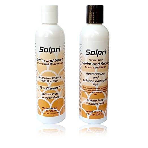 Solpri Swimmers Shampoo and Conditioner for Swimming