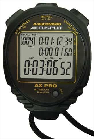 Accusplit 500 Memory Stopwatch for Swim Coaches