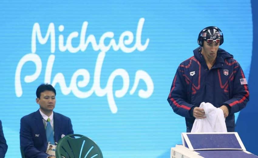 Michael Phelps Pre Race Routine