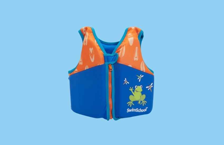 Aqua Leisure Kids Arm Floaties Vest up to 50lb 4-6 Years Detachable 2 In1 for sale online 