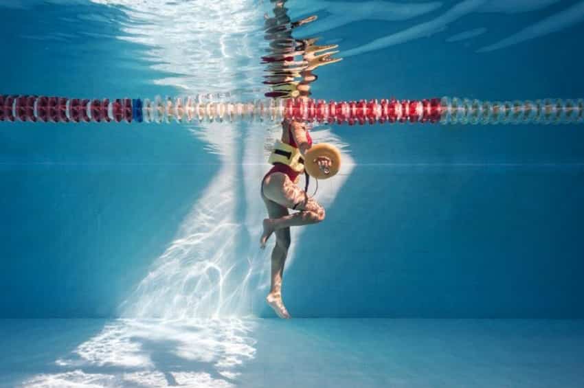 Katherinebeus Foam Swim Aquatic Cuffs DHL Express Aerobics Float Ring Water Exercise Belts for Swimming Fitness Training 2 PCS