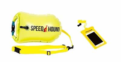 Speed Hound open water swimming buoy yellow