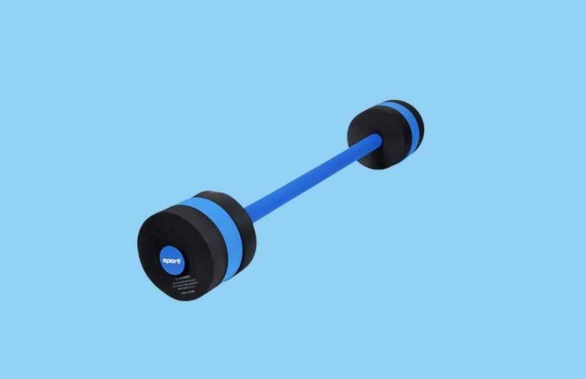 Aquatic Exercise Dumbells EVA Floating Barbells  For Water Resistance Aerobics 