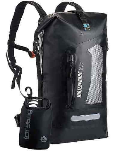 IDRYBAG Waterproof Dry Bag Backpack black