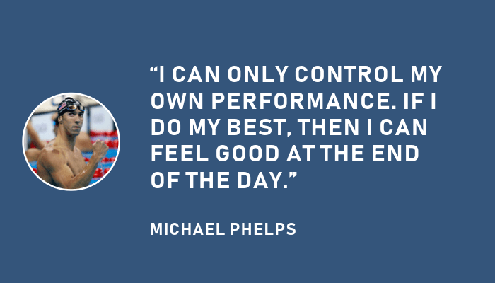 Michael Phelps Compete with Yourself