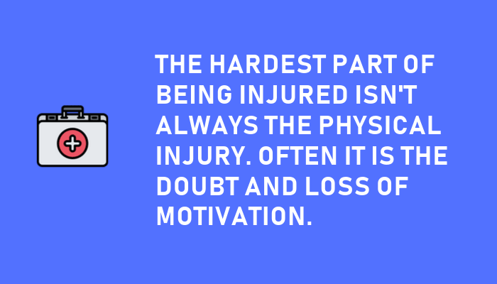 Motivation for swimmers - injury