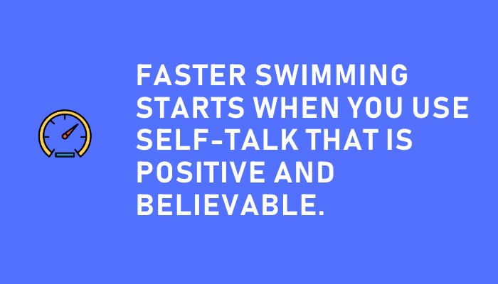 Self-talk for swimmers