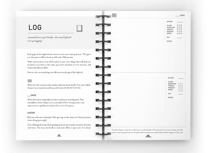 YourSwimBook Preview Pages 2