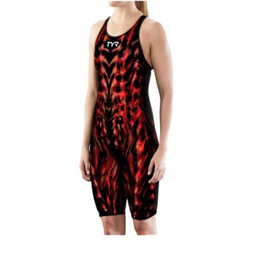 TYR Venzo Kneeskin Open Back Plasma-min