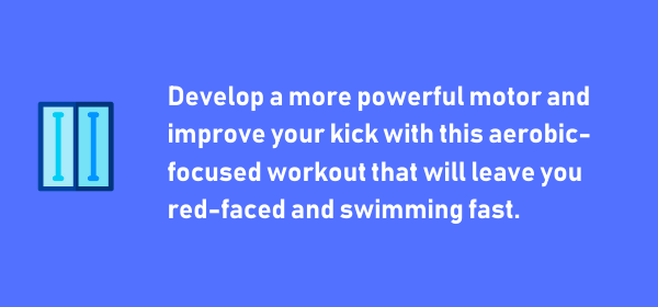 This Kick and Swim Set Will Get You in Shape