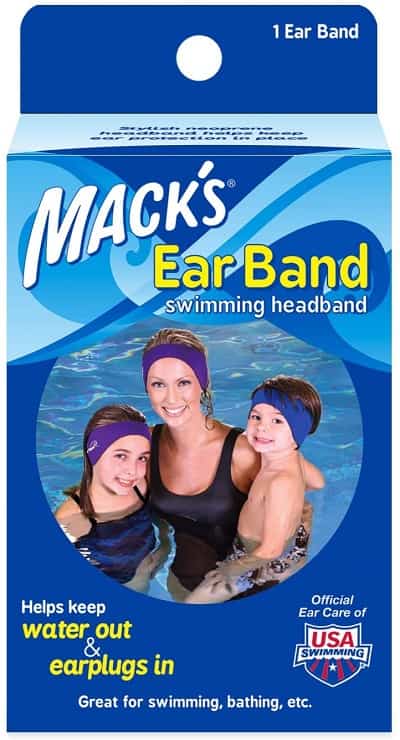 Black,Blue, Rose Teensery 3 Pcs Swimming Headband Adjustable Elastic Ear Muff Protector for Sports Fitness wter Skiing for Kids Adults 