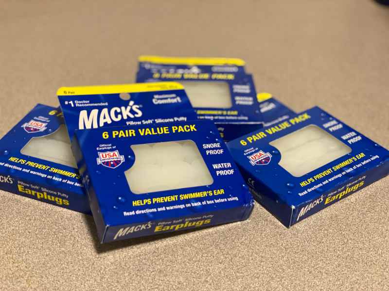 Macks Earplugs, Pillow Soft, Silicone putty, Value Pack - 6 pairs