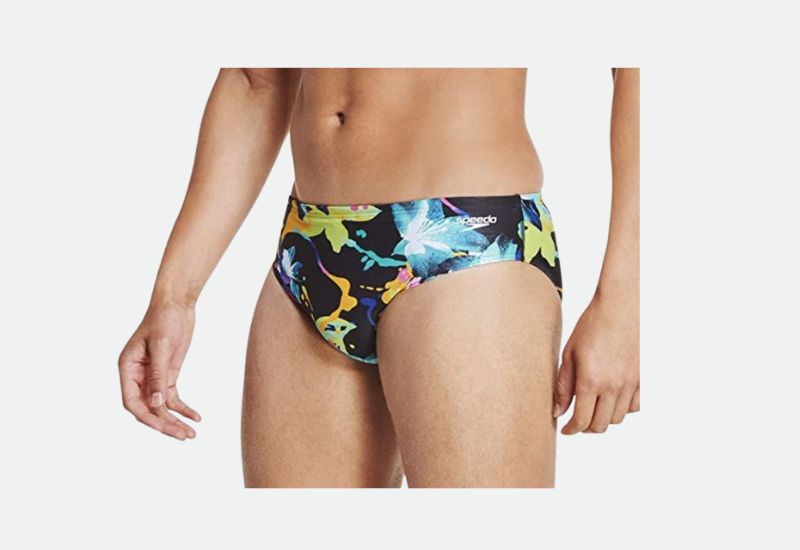 Speedo Endurance Men's Turnz Printed Swim Brief