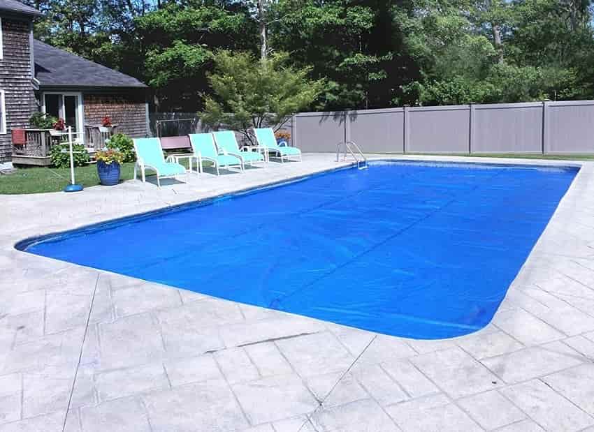 Winter Block 34-ft x 19-ft Polyethylene Winter Pool Cover in the Pool Covers  department at Lowes.com