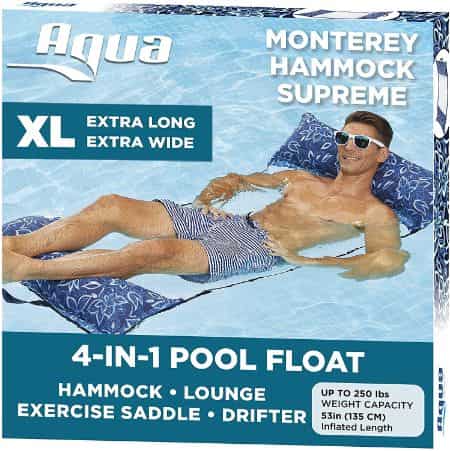 Aqua 4-in-1 Monterey Adult XL Swim Lounger