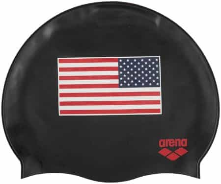 Arena Classic Silicone Unisex USA Swimming Swim Cap