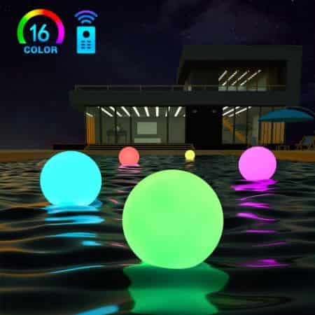 Best Floating Pool Lights - LOFTEK Led Floating Pool Light Orb