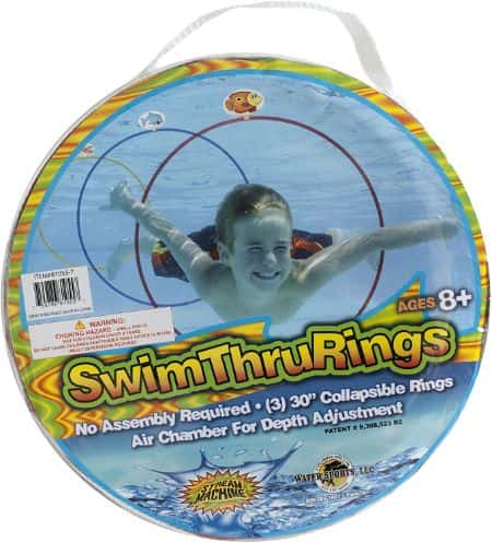 Best swimming pool toys - Water Sports Swim Thru Rings
