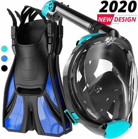 Cozia Full-Face Mask Snorkeling Set