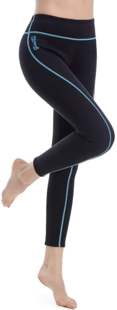 GoldFin Women’s Wetsuit Swim Leggings