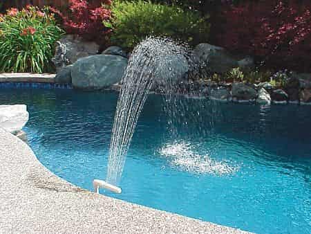 6 Best Swimming Pool Fountains, Above Ground Pool Fountain Ideas