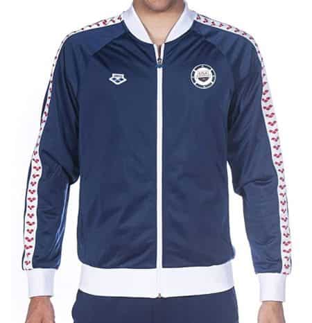 Retro USA Swimming Zip-Up Jacket