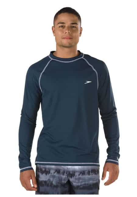 Speedo Mens Swim Long Sleeve Rash Guard