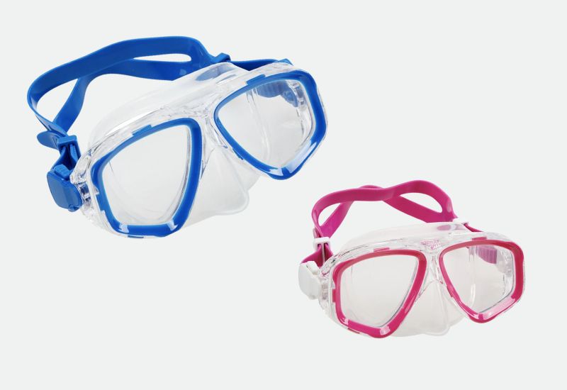 Speedo Swim Goggles with Nose Cover - Junior