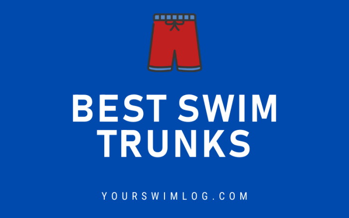 9 Best Men’s Swim Trunks - YourSwimLog.com