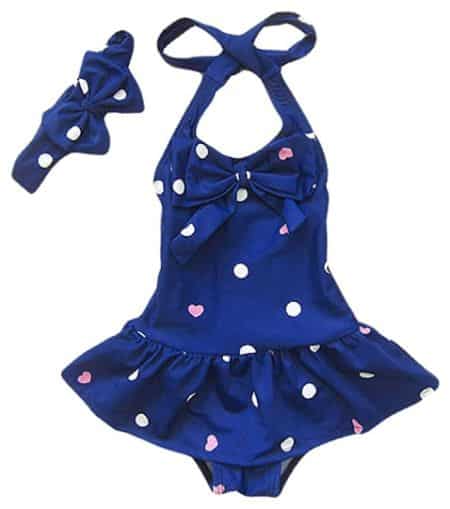 Jastore Baby Girls One-Piece Swimsuit