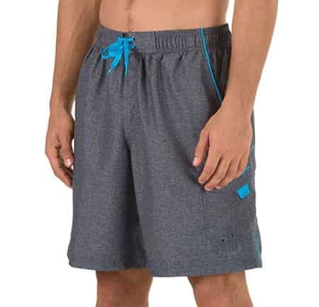 Yostylish Men's Bathing Suit Swimming Trunks Shorts with Pockets Drawstring Boardshorts Beachwear Quick Dry Black XX-Large 