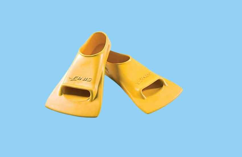 FINIS Zoomers Gold Swim Training Short Blade Fins Size G Yellow for sale online 