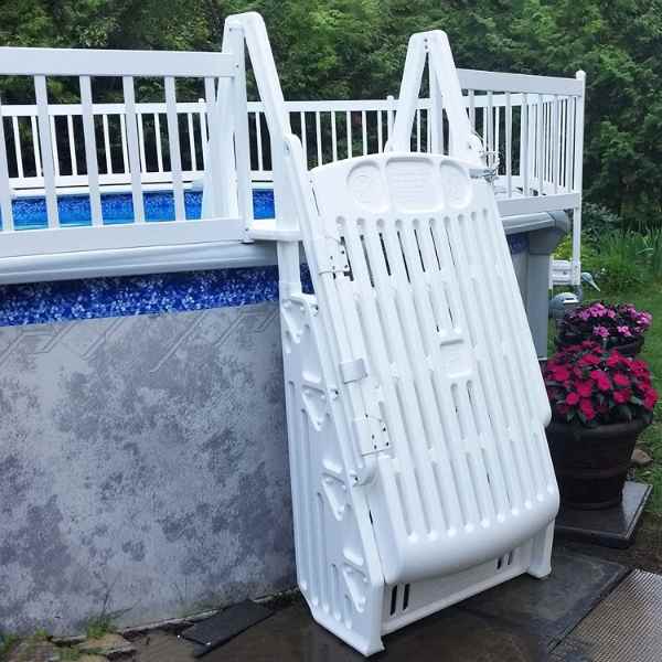 Blue Wave Pool Ladder with Safety Gate