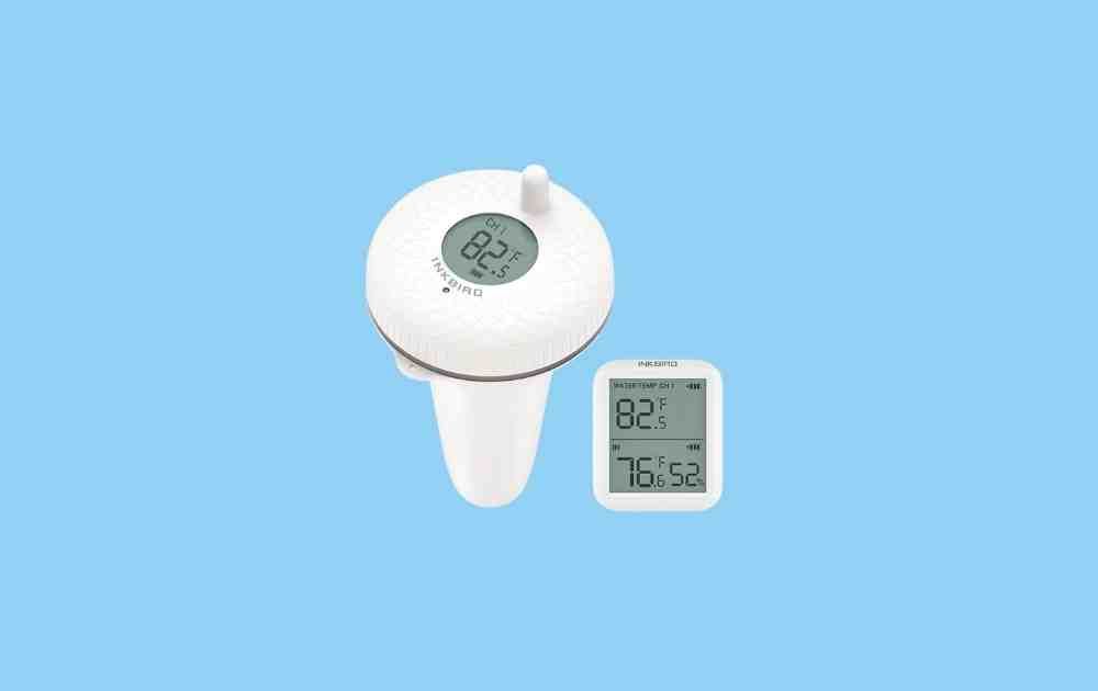 Smart pool thermometer (retractable or tube mounting) - with