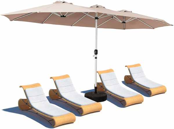 Jearey 15-foot Pool Umbrella