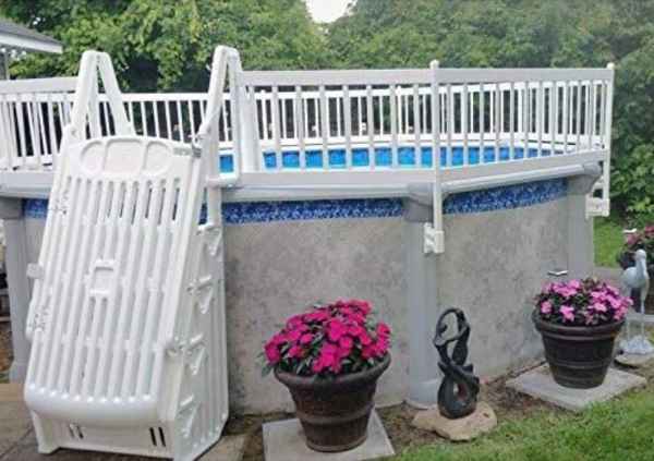 VinylWorks Above-Ground Swim Pool Fence Kit